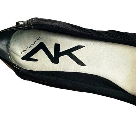 Anne Klein Faux Patent Leather Ballet Flats - 7 - Picture 5 of 5
